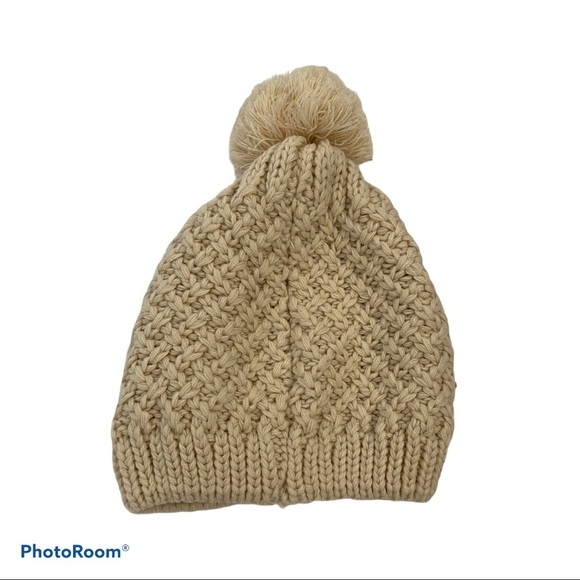 Gino Fascino Accessories Cream beanie hat - Picture 2 of 6